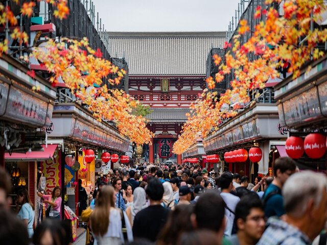 東京都の風景：浅草寺
